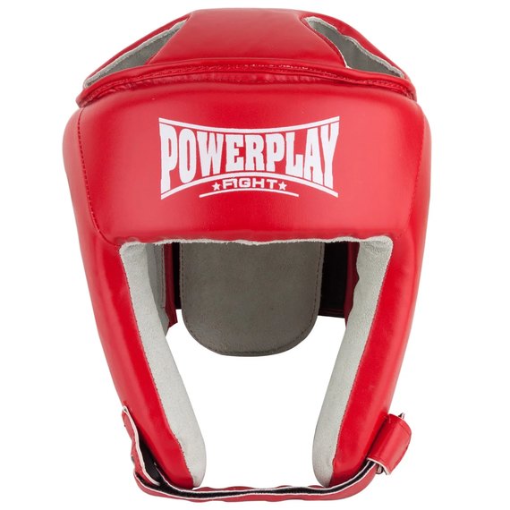 Боксерський шлем PowerPlay 3084 красный M (PP_3084_M_Red), Размер: M, изображение 2