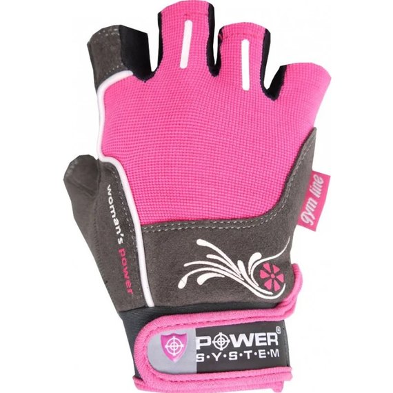 Перчатки для зала Power System PS-2570 Pink S (PS-2570_S_Pink), Размер: S, Цвет: Розовый, изображение 2