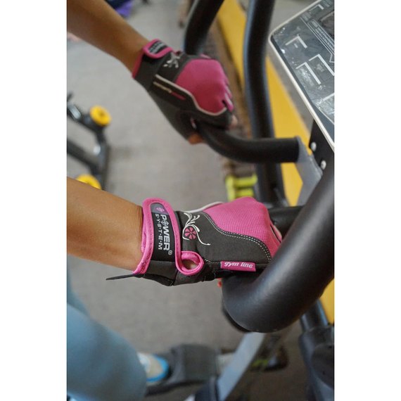 Перчатки для зала Power System PS-2570 Pink XS (PS-2570_XS_Pink), Размер: XS, Цвет: Розовый, изображение 8