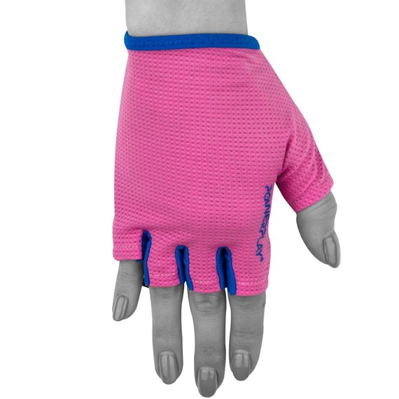 Рукавички для фітнесу PowerPlay 3418 жіночі рожеві S (PP_3418_S_Pink), Розмір: S, Колір: Рожевий, зображення 7