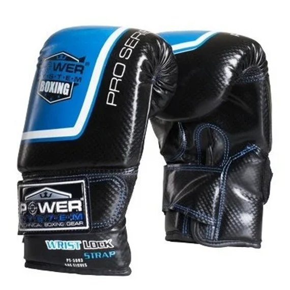 Снарядні рукавички Power System PS-5003 Black / Blue S (PS-5003_S_Blue), зображення 3