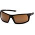 Очки защитные Venture Gear Tactical StoneWall коричневые (3СТОН-50), Цвет оправы: Чёрный, Цвет линз: Коричневый
