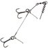 Оснастка Savage Gear 1x7 TI Corkscrew Stinger 2x#2/0 23kg (1 шт/уп.) 61775, Разрывная нагрузка, кг : 23 кг, Номер крючка: 2/0