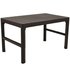 Стіл для саду пластиковий Keter Lyon rattan table коричневий (8711245143460), Колір: Коричневий