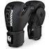 Боксерские перчатки Phantom APEX Black 14 унций (PHBG2025-14), Вес: 14 унций, Цвет: Чёрный