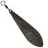 Грузило Brain Long Cast текстурне покриття Camo Black 150g (1858.10.62), Вага: 150 г