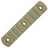 Планка Picatinny DLG Tactical для крепления на M-LOK 9 слотов, tan (DLG-112), Цвет: Тан