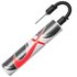 Насос Nike Essential Ball Pump INTL White/Black/Bright Crimson NS (N.000.1484.136.NS), Цвет : Белый/Чёрный