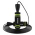 Скакалка скоростная RDX X2 с утяжетелями Green (SRPF-X2GN-10.3FT), Цвет: Чёрный/Зелёный