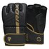 Перчатки для ММА RDX F6 KARA Matte Golden XL (GGR-F6MGL-XL), Размер: XL, Цвет: Чёрный/Золотой