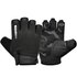 Перчатки для фитнеса RDX T2 Half Black M (WGA-T2HB-M), Размер: M, Цвет: Чёрный