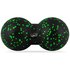 Массажный мяч двойной PowerPlay PP-4352 Epp foam peanut ball 8х16 см черно-зеленый (PP_4352_Green_8*16)