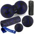 Масажний набір PowerPlay PP_4093 EPP Set 5 in 1 Blue (PP_4093_Blue), Резинка з рівнем опору: 7.5 кг, Колір масажера: Чорно-синій