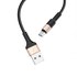 Кабель Hoco Micro USB Xpress X26 1m Black/Gold (000001544), Колір: Black/Gold