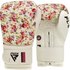 Боксерські рукавички RDX FL-6 White 12 унц (BGR-FL6W-12oz), Вага: 12 унцій, Колір: Білий