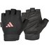 Перчатки для фитнеса Adidas Essential Adjustable Gloves черный/розовый M (ADGB-12444-NL), Размер: M, Цвет: Чёрный/Розовый