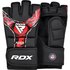 Перчатки для ММА RDX F17 Grappling Gloves Aura Black/Red XL (GGR-F17BR), Размер: XL, Цвет: Чёрный/Красный