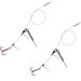 Оснастка Savage Gear Linethru Corkscrew Rig #2 30cm 22kg (2 шт/уп) 72243, Разрывная нагрузка, кг : 22 кг, Общая длина: 300 мм