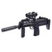 Игрушечный свето-звуковой автомат ZIPP Toys HK MP7 Черный (810B)