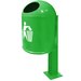 Урна Rud металлическая оцинкованная R2D2 Green без пепельницы 50 л (700404Gr)